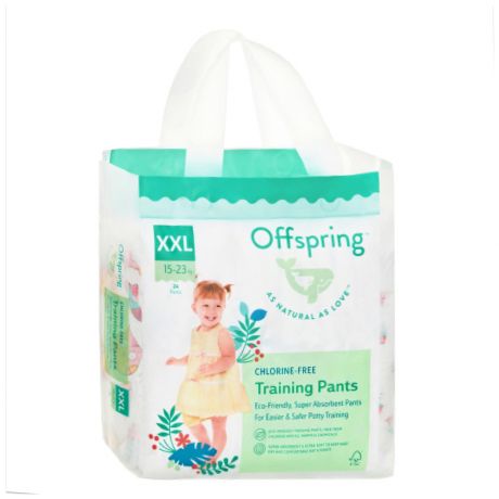 Подгузники-трусики Offspring Совы XXL (15-23 кг, 24 штуки)