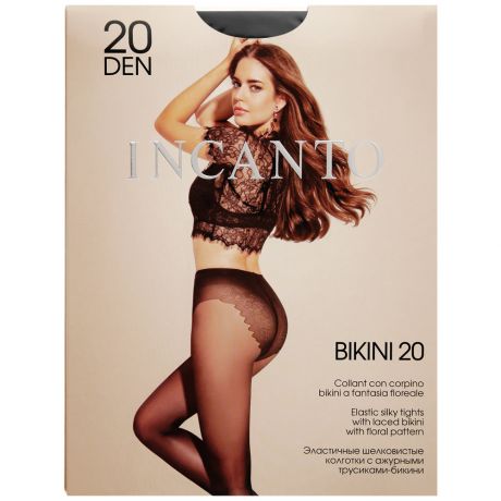 Колготки Incanto Bikini черные размер 4 20 den