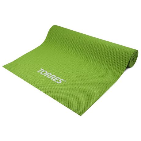 Коврик для йоги Torres Optima 0.6 см зеленый