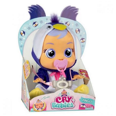 Кукла IMC Crybabies Плачущий младенец Pingui