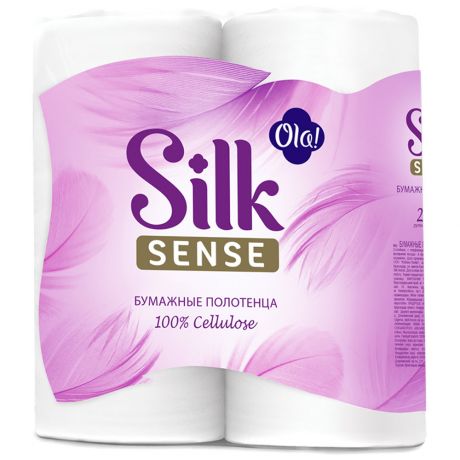 Бумажные полотенца Ola! Silk Sense 2 рулона