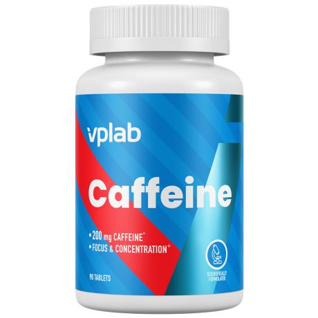 Кофеин VpLab 200 мг (90 таблеток)