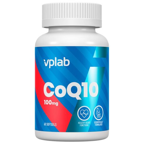 Коэнзим Q10 VpLab 100 мг (60 капсул)