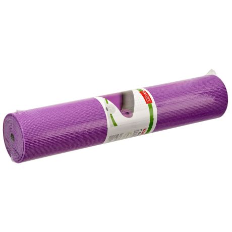 Коврик для йоги и фитнеса Bradex SF 0687 двухслойный фиолетовый 173х61х0.6 см