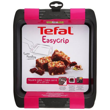 Форма для выпечки пирога Tefal Easy Grip J1625214 20х20 см