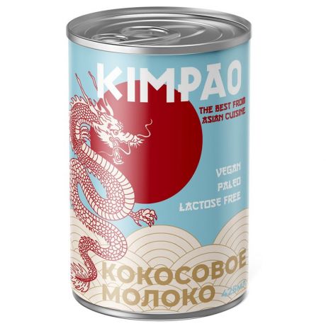 Молоко Kimpao кокосовое 17-19% 425 мл