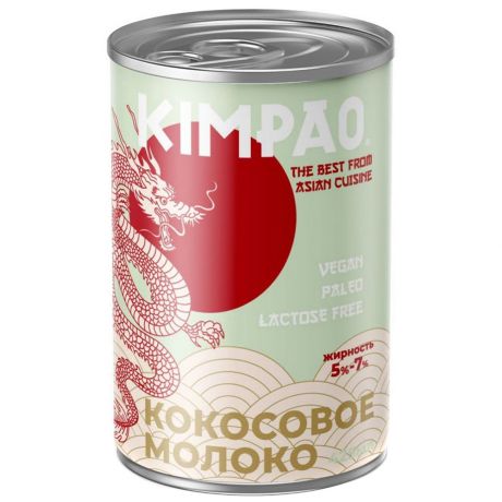 Молоко Kimpao кокосовое 5-7% 425 мл