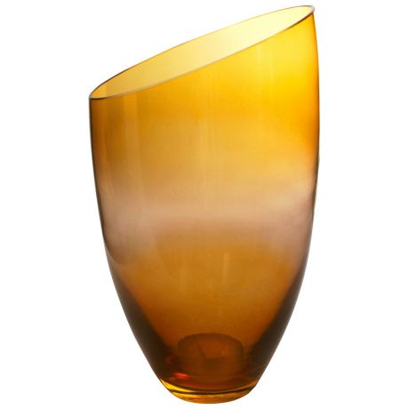Ваза Интерьерное стекло средняя со скошен краем альтари проз Малага 28.5 см
