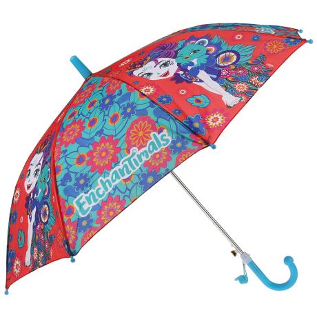 Зонт детский Играем вместе Enchantimals со свистком 45 см
