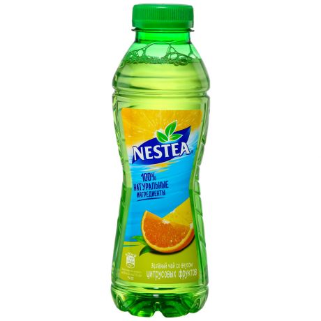 Чай холодный зеленый Nestea со вкусом цитрусовых фруктов 0.5 л