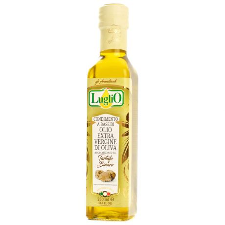 Масло оливковое LugliO Extra Vergine ароматизированное белым трюфелем 0.25 л