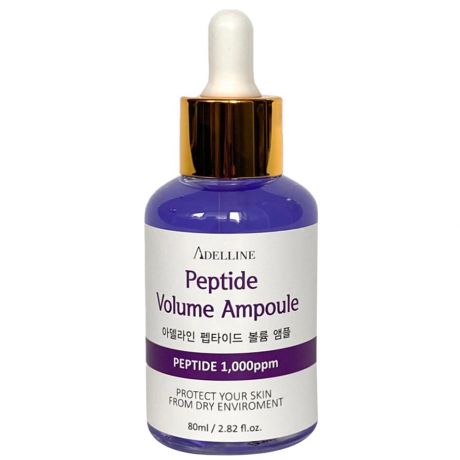 Сыворотка ампульная Adelline Peptide Volume Ampoule с пептидами 80 мл