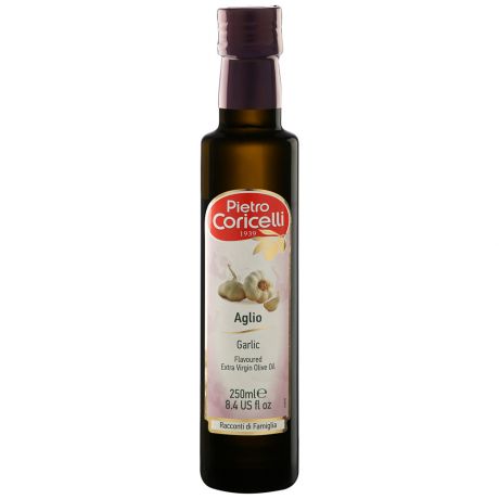 Масло оливковое Pietro Coricelli Extra Virgin Чеснок 250 мл