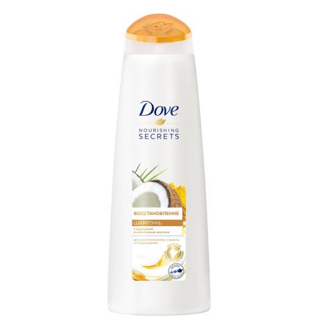 Шампунь для волос Dove Восстановление с куркумой и кокосовым маслом 380 мл