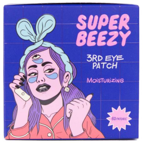 Патчи Super Beezy 3RD Eye Patch Гидрогелевые для глубокого увлажнения 60 штук