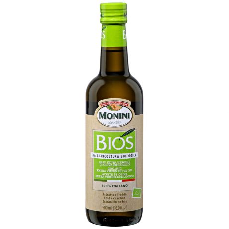 Масло Monini Oil Bios Premium Extra Virgin оливковое 500 мл