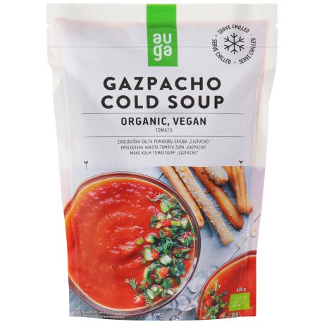 Суп Auga холодный томатный Гаспачо органический 400 г