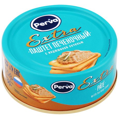 Паштет Perva Extra с индюшиной печенью 90 г