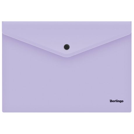 Папка-конверт на кнопке Berlingo Instinct А4 лаванда