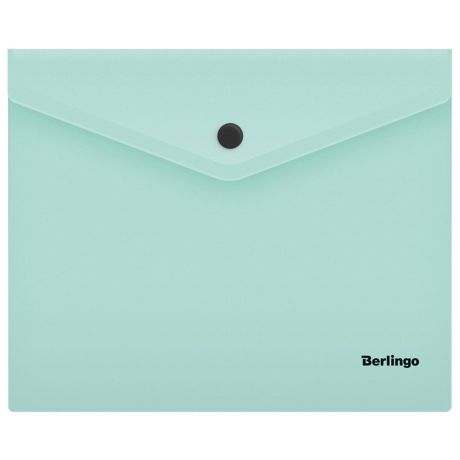 Папка-конверт на кнопке Berlingo Instinct А5+ мятный