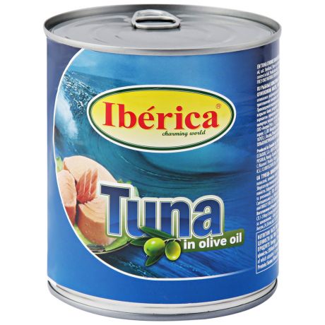Тунец Iberica в оливковом масле 800 г