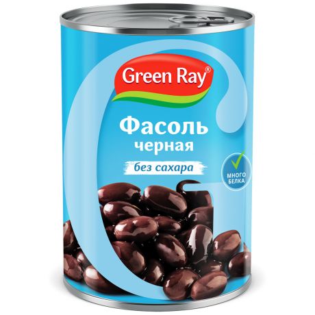 Фасоль черная Green Ray 425 мл