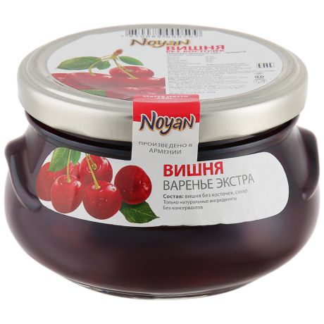 Варенье Noyan Вишня экстра 450 г