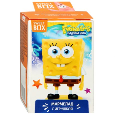 Мармелад жевательный Sweet Box с игрушкой Спанч Боб 10 г