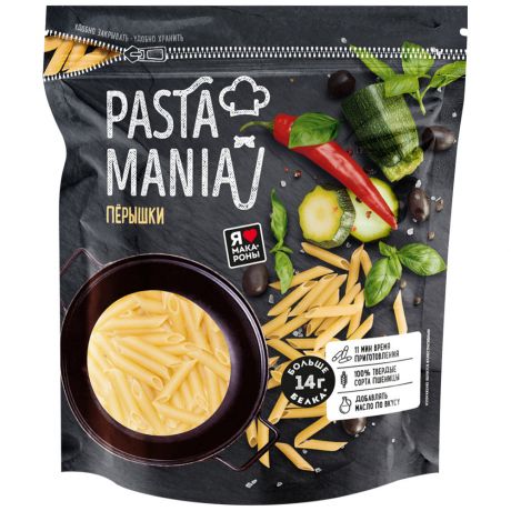 Макаронные изделия Pasta Mania Пёрышки 430 г