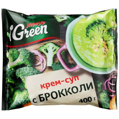 Крем-суп Морозко Green с брокколи замороженный 400 г