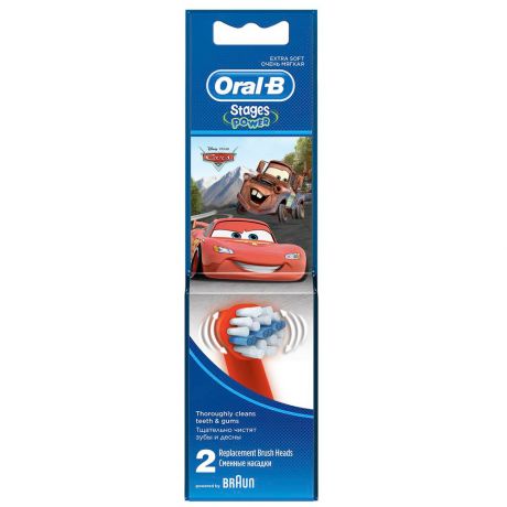 Насадки сменные для электрической зубной щетки Oral-B Kids Disney 2 штуки