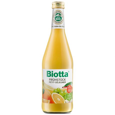 Напиток Biotta БИО Мультифруктовый для завтрака сокосодержащий 0.5 л