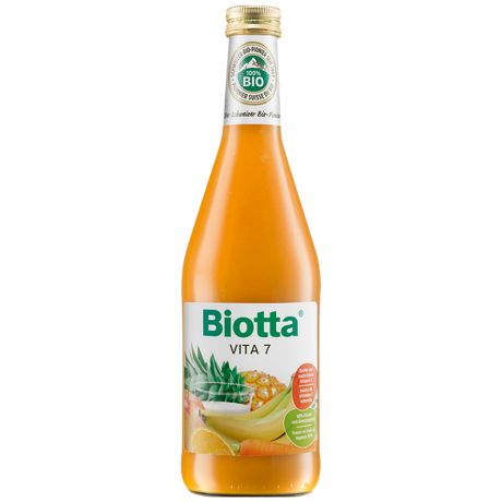Напиток Biotta БИО Вита 7 из смеси фруктов и овощей сокосодержащий 0.5 л