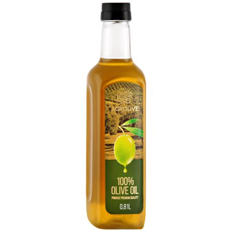 Масло Agrolive Olive Pomace Oil Оливковое рафинированное с добавлением нерафинированного 810 мл