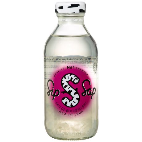 Напиток Sip-Sap из берёзового сока с кусочками алоэ вера 330 мл