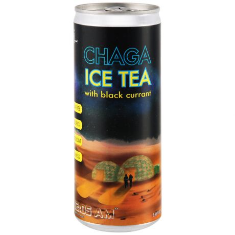 Ms.ODRI Chaga ice-tea с натуральным экстрактом листьев черной смородины 200 мл