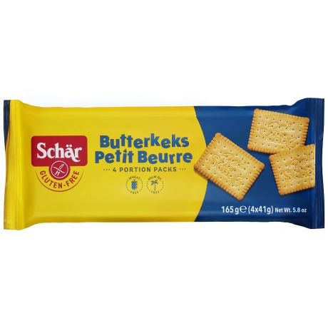 Печенье Dr.Schar песочное Butterkeks Petit Beurre 165 г