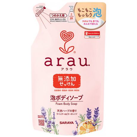 Гель для душа Arau Body Soap пенный картридж 450 мл