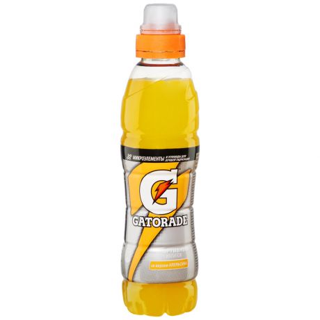 Напиток негазированный Gatorade Апельсин 0.5 л