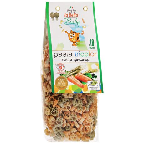 Паста Pasta la Bella Baby Триколор 250 г