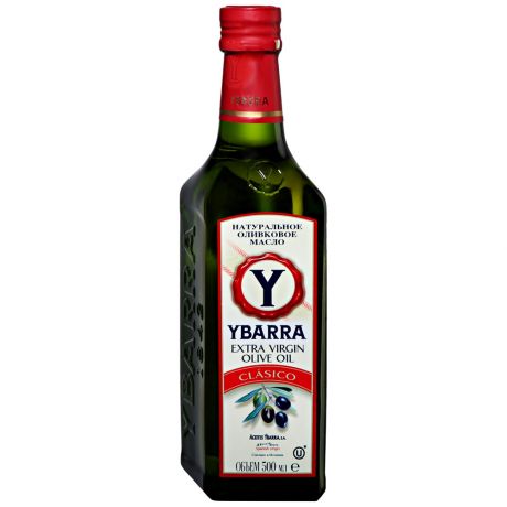 Масло Ybarra оливковое Extra Virgin Классико 500 мл