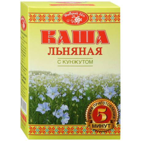 Каша Добрый Лен льняная С кунжутом 400 г