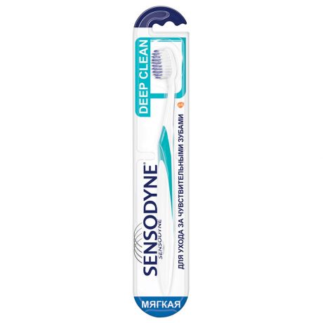Зубная щетка Sensodyne Deep Clean для чувствительных зубов мягкая
