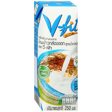 Молоко V-Fit из коричневого риса без сахара 250 мл