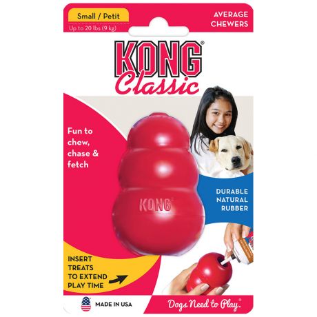 Игрушка KONG Classic для собак S малая 7х4 см