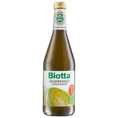 Сок Biotta БИО из Квашеной капусты прямого отжима 0.5 л