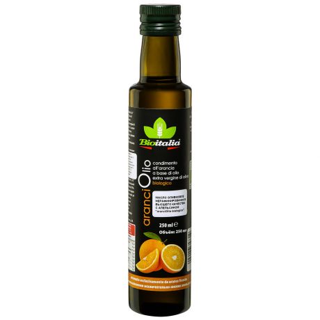 Масло Bioitalia оливковое Экстра Вирджин с апельсином Био 250 мл