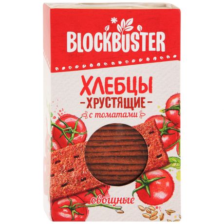 Хлебцы хрустящие Blockbuster с томатами 130 г