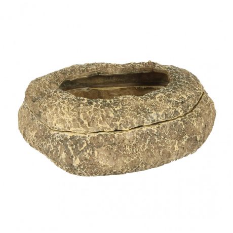 Кормушка Aqua Della в террариум Stone Pool 1 для рептилий 12x10x4.5 см