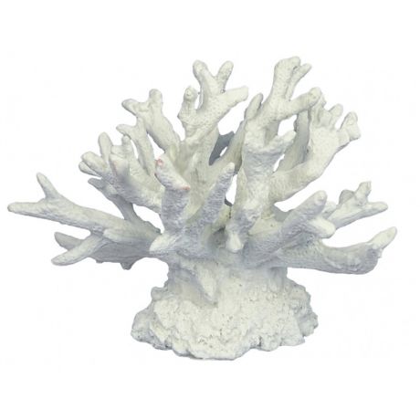 Декорация Aqua Della Коралл Pillar для аквариума белый 15x11.5x12 см